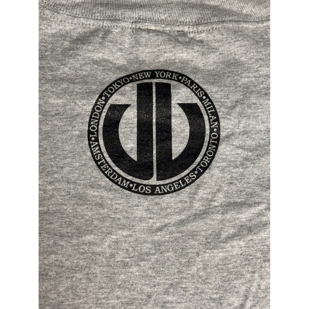 Vintage‎ Urban Vibe Worldwide Mens Graphic Long Sleeve Shirt Grey XXL UVW2 - Picture 10 of 10